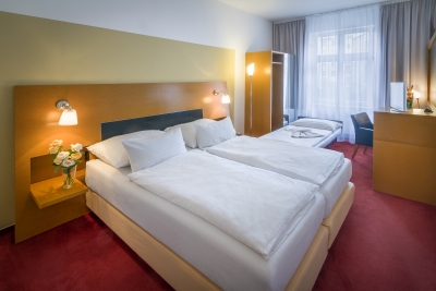 Hotel Theatrino Prague - Double room Standard with Extra Bed