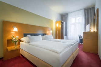 Hotel Theatrino - Dvojlůžkový pokoj Standard s přistýlkou
